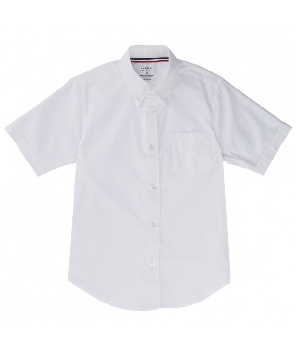French Toast Short Sleeve Oxford