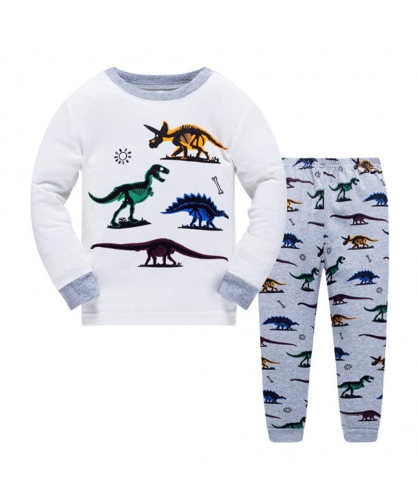 Pajamas Toddler Clothes Dinosaur Sleepwear