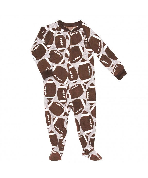 Carters Football Footed Blanket Sleeper