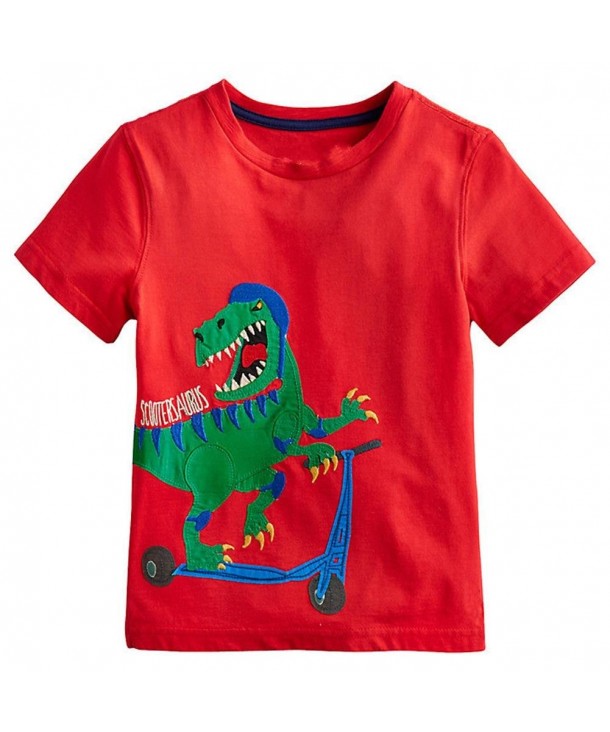 Coralup Little Sleeve Dinosaur T Shirt