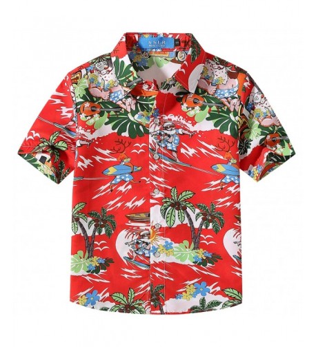 SSLR Tropical Hawaiian Christmas Shirts