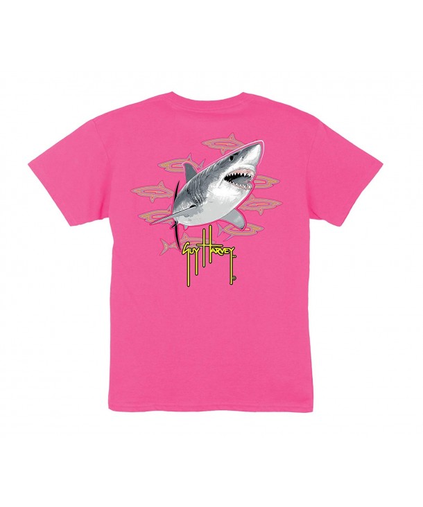 Guy Harvey White Sleeve T shirt