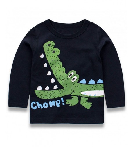 Mengmeng Toddler Cartoon Crocodile Sleeve