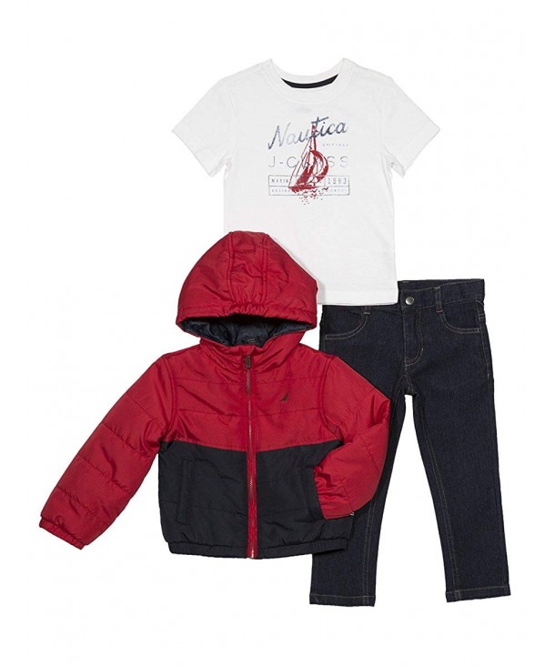 Nautica Toddler Color Puffer Jacket
