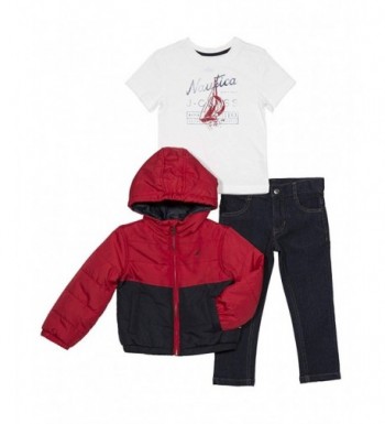 Nautica Toddler Color Puffer Jacket