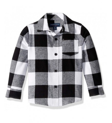 French Toast Sleeve Flannel Shirt