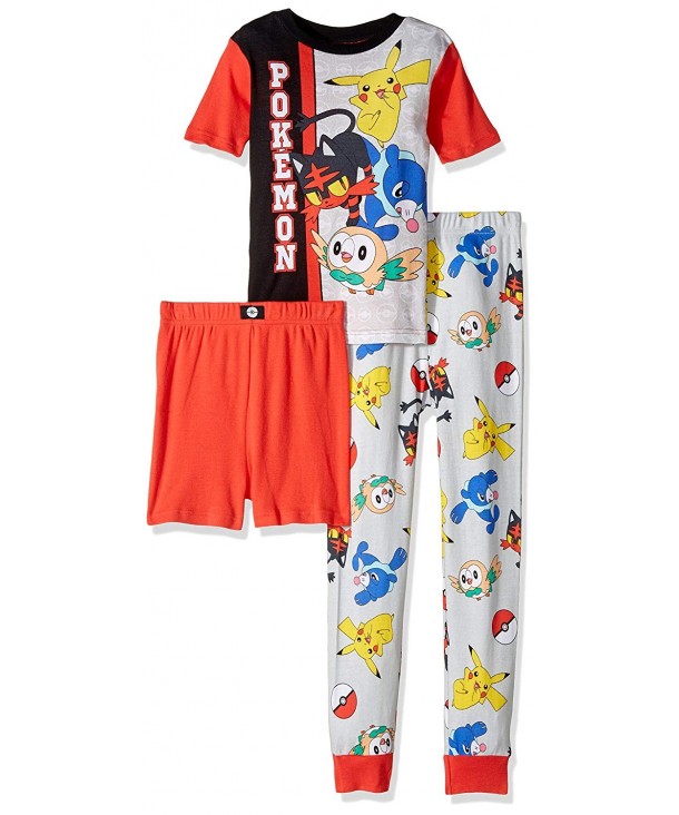 Pokemon Boys 3 Piece Cotton Pajama