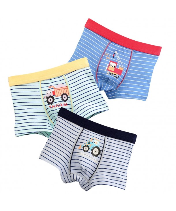 Briefs 3 Pack Striped Toddler Underwear