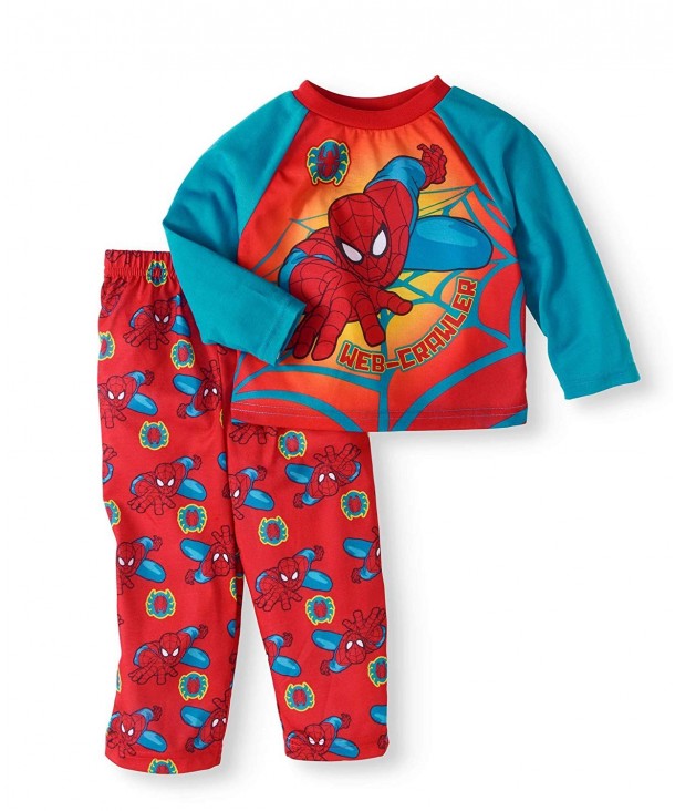 AME Web Crawler Spiderman Pajamas Sleepwear