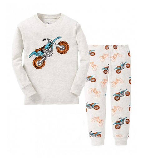 Motorcycle Pajamas Toddler Sleepwear Nightwear