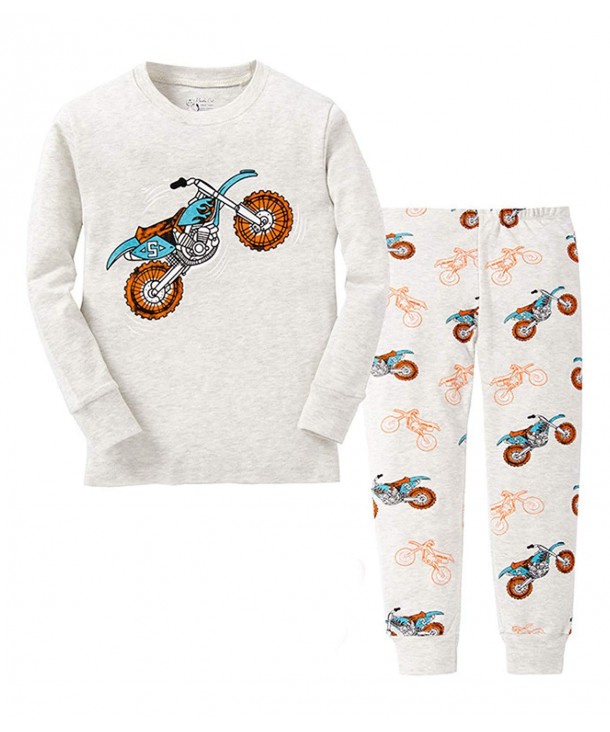 Motorcycle Pajamas Toddler Sleepwear Nightwear