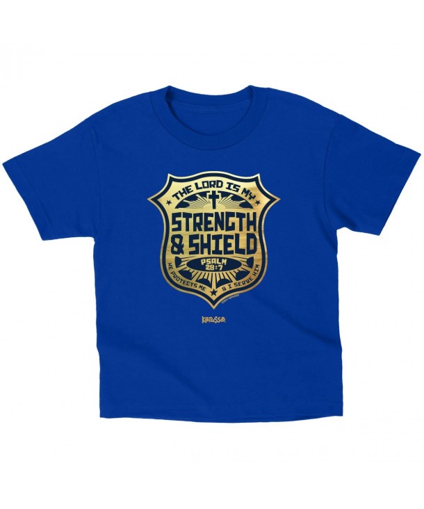 Kerusso Shield Kids T Shirt Large Christian Fashion