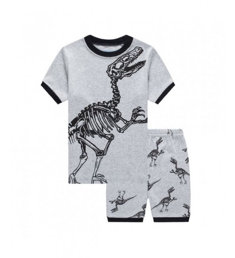 DDSOL Pajamas Dinosaur Sleepwear Toddler