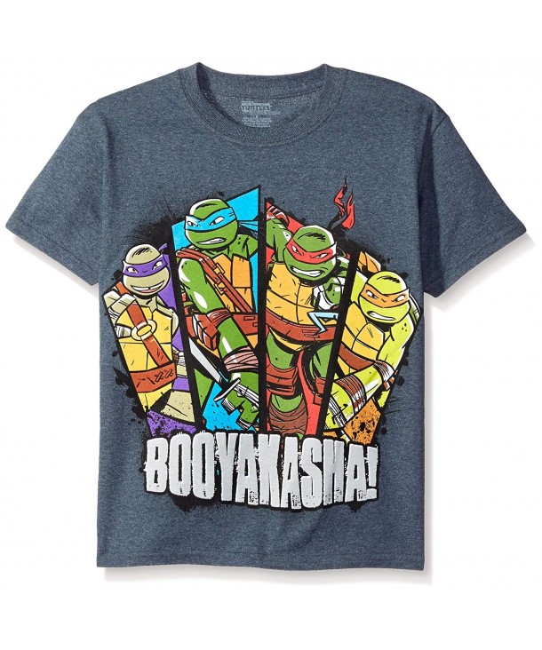 Teenage Turtles Booyakasha T Shirt Charcoal