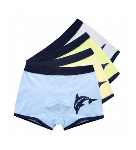 AJOMAN Underwear Dolphin Briefs 4 Pack