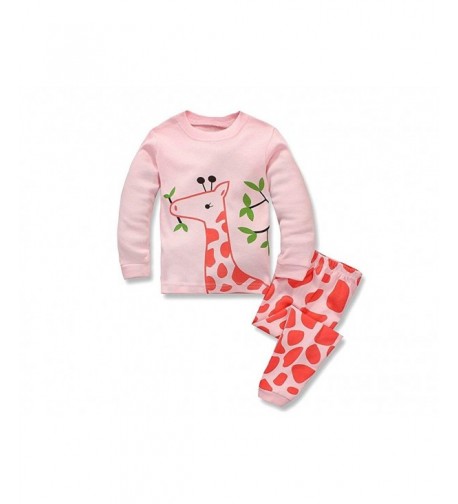 Masonanic Toddler Giraffes Pajamas Cotton