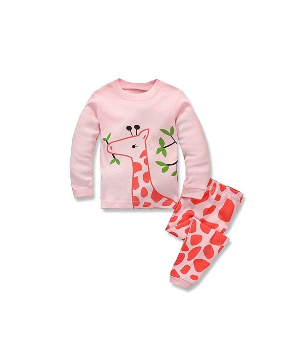 Masonanic Toddler Giraffes Pajamas Cotton