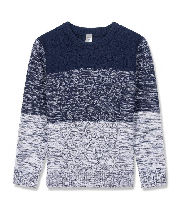 BOBOYOYO Pullover Sweater Sleeve Cotton