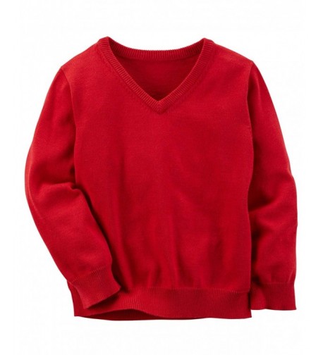 Carters 2T 4T Sleeve V Neck Sweater