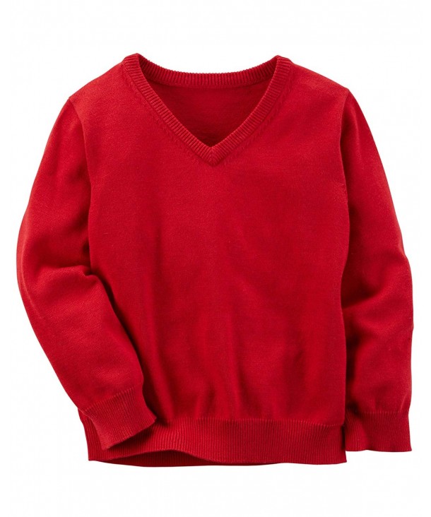 Carters 2T 4T Sleeve V Neck Sweater