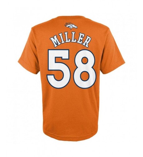 Miller Orange Broncos Mainliner T Shirt