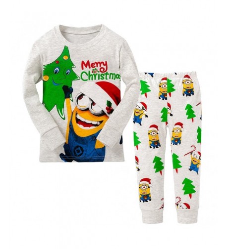 AMGLISE Christmas Pajamas Toddler Sleepwear