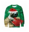 Funnycokid Christmas Fleece Sweatshirt Pullover