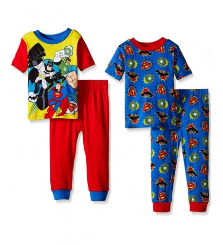 DC Comics Comic Squad 4 Piece Pajama