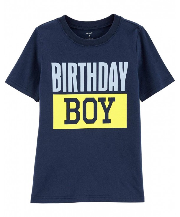 Carters Boys Short Sleeve Birthday