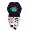 EULLA Toddler Elephant Dinosaur Sleepwear