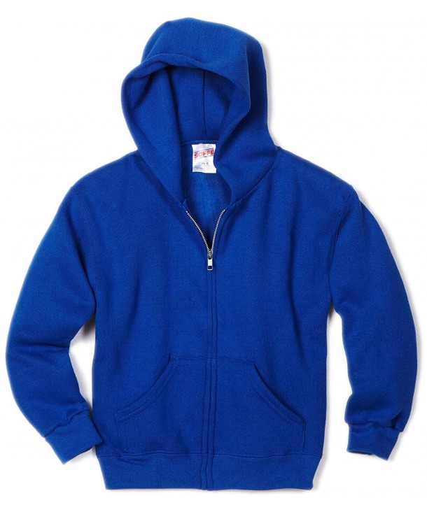 Soffe Hooded Sweatshirt Royal X Large