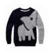 CM Kid Elephant Sweatshirts Cartoon Sweatshirt