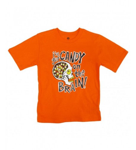 Happy Halloween Orange Candy T Shirt