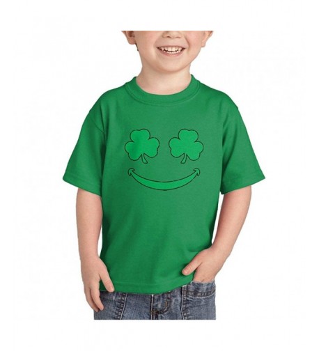 Smiling Shamrocks Clover Patricks T Shirt