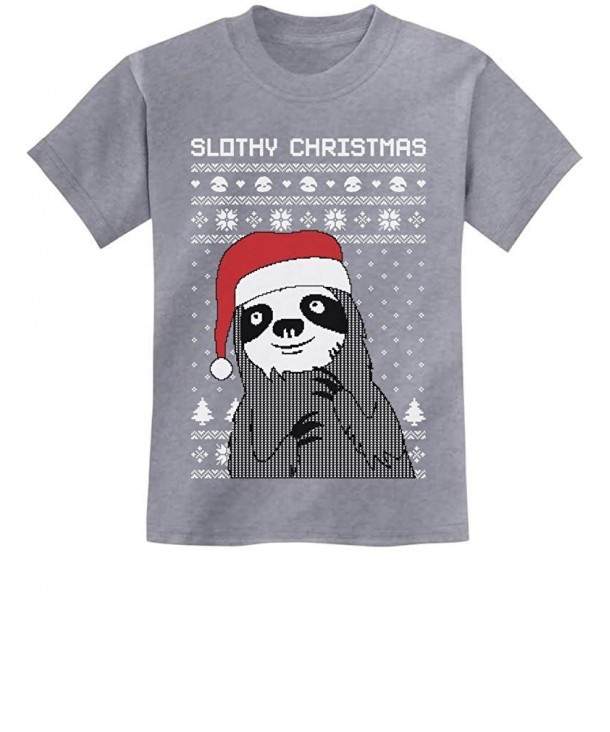 Slothy Christmas Sweater Sloth T Shirt