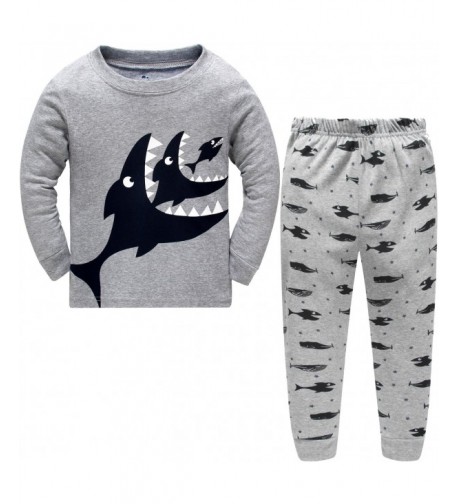 Papoopy Boys Shark Pajama Years
