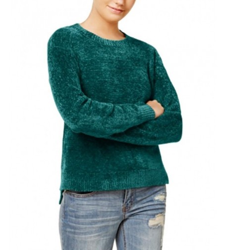 Freshman Juniors Chenille Pullover Sweater