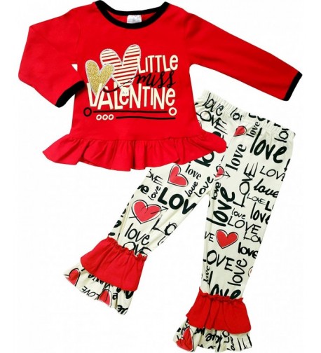 Amor Girls Valentines Themed Outfit