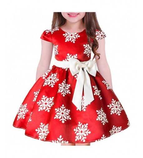 JIANLANPTT Princess Christmas Snowflake Dresses