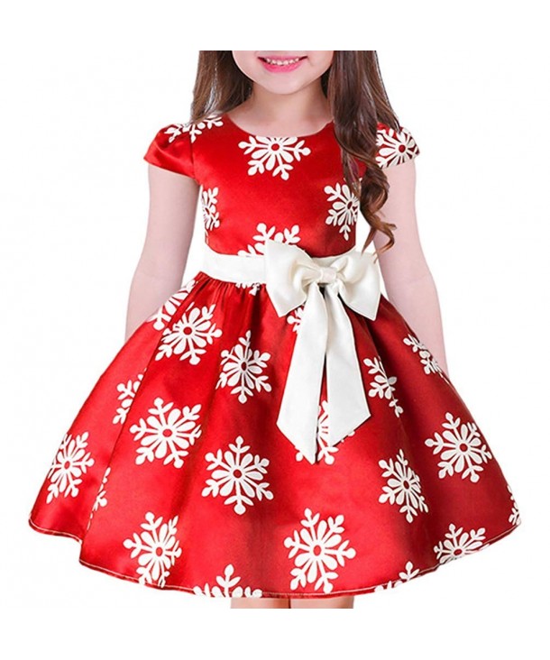 JIANLANPTT Princess Christmas Snowflake Dresses