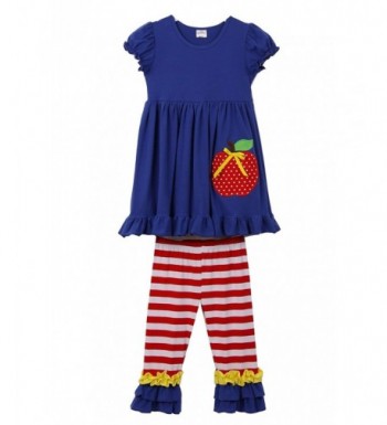 Little Pieces Ruffle Stripe Outfit
