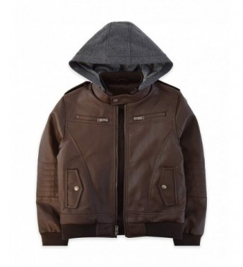 RND Boys Moto Leather Jacket