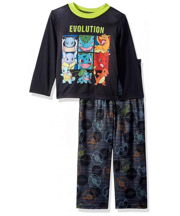 Pokemon Boys Evolution 2 Piece Pajama