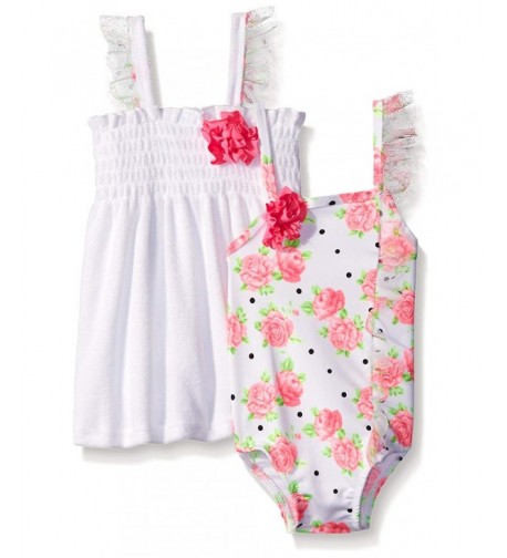 Baby Girls Fancy Floral Swimwear
