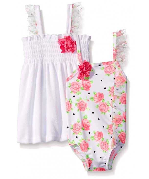 Baby Girls Fancy Floral Swimwear