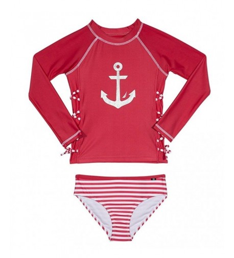 Nautica Girls Fashion Rashguard Protection