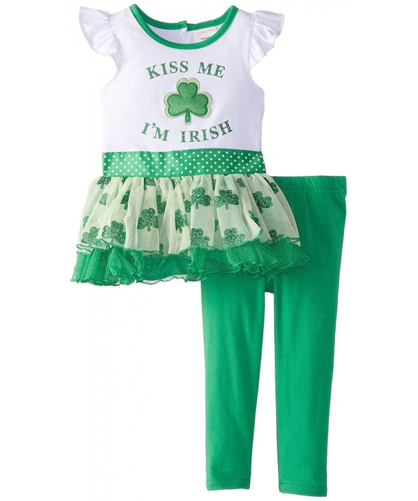 Youngland Girls Irish Applique Legging